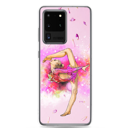 Coque Samsung avec motif gymnaste