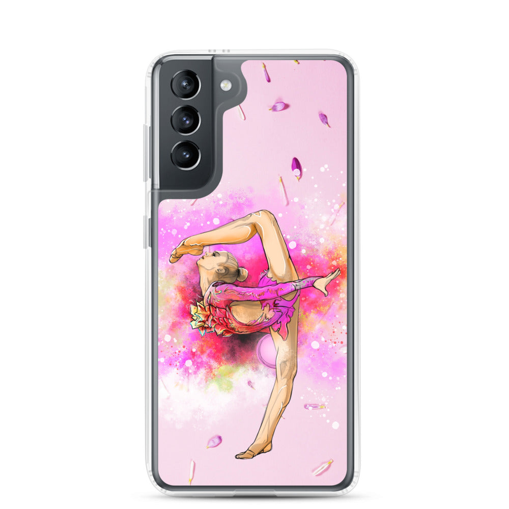 Coque Samsung avec motif gymnaste