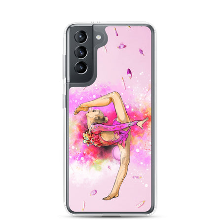 Coque Samsung avec motif gymnaste