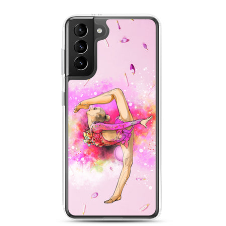 Coque Samsung avec motif gymnaste