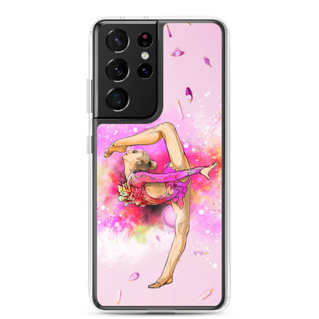Coque Samsung avec motif gymnaste