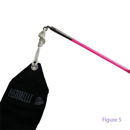 Tangled Non-Abrasive Cord for Stick